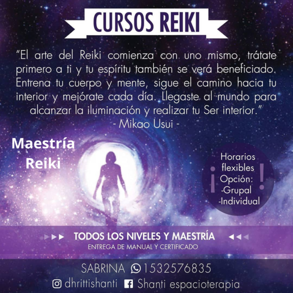 Maestría Reiki